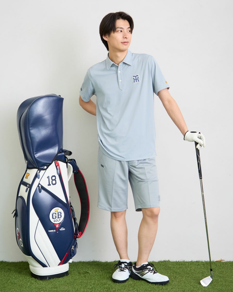 GB GOLF 阪神タイガース　コラボ　ストライプポロシャツ　白　新品未使用タグ 株式会社コスギ | インフォメーション | GB GOLF 阪神タイガースとの