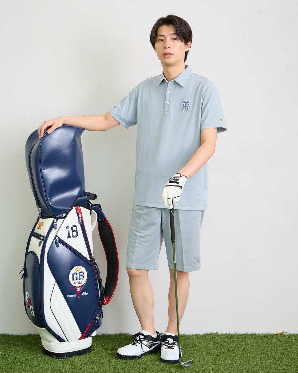 GB GOLFGBGポロシャツ/TIGERSコラボレーション | ゴールデンベアストア