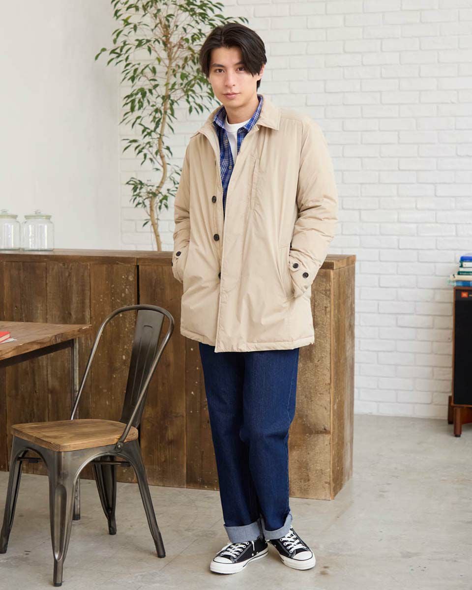 ゴールデンベア 3wayコート インナーダウンコート付き LL ベージュ ダウンジャケット｜ゴールデンベアの通販｜&mall（アンドモール）三井