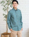 タータンチェックシャツ