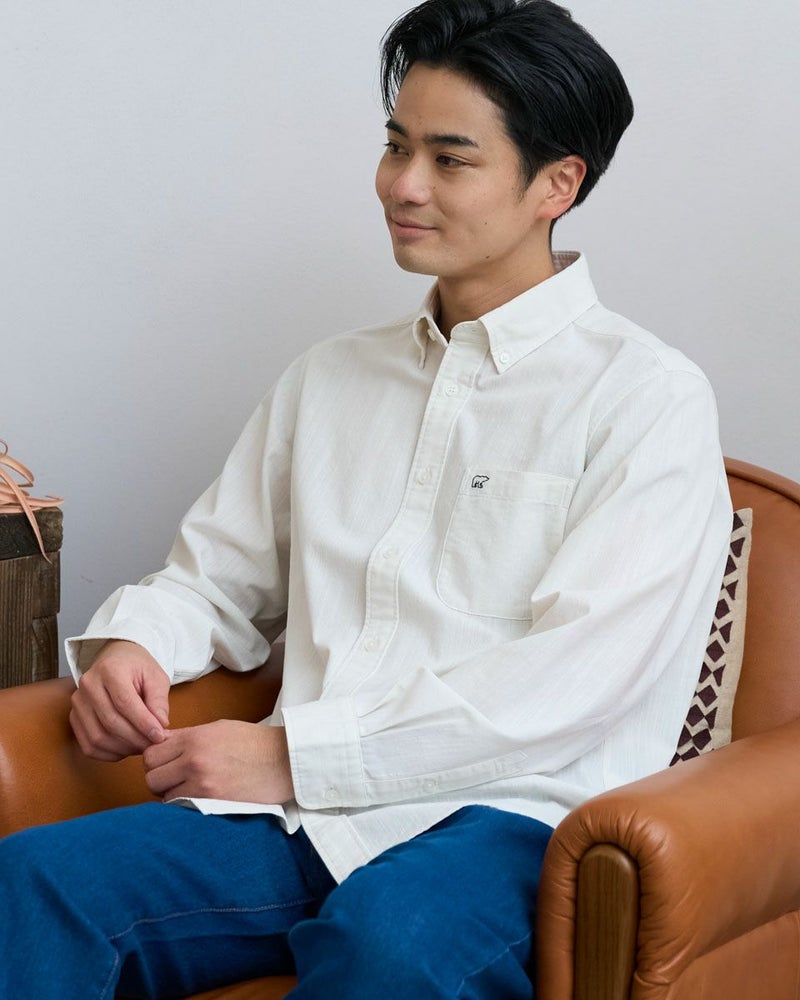 シャンブレーシャツ