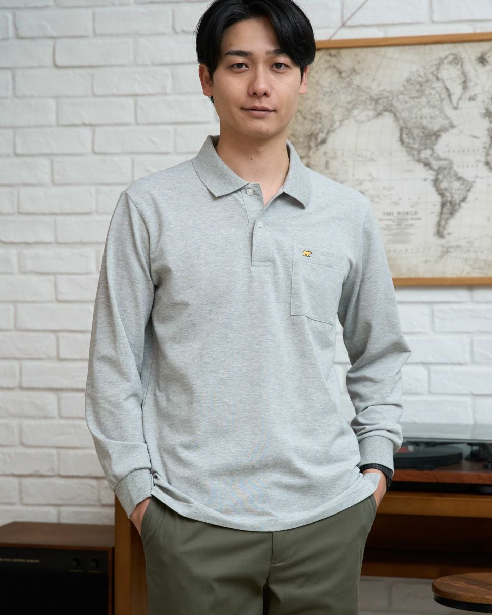 GB長袖ポロシャツ
