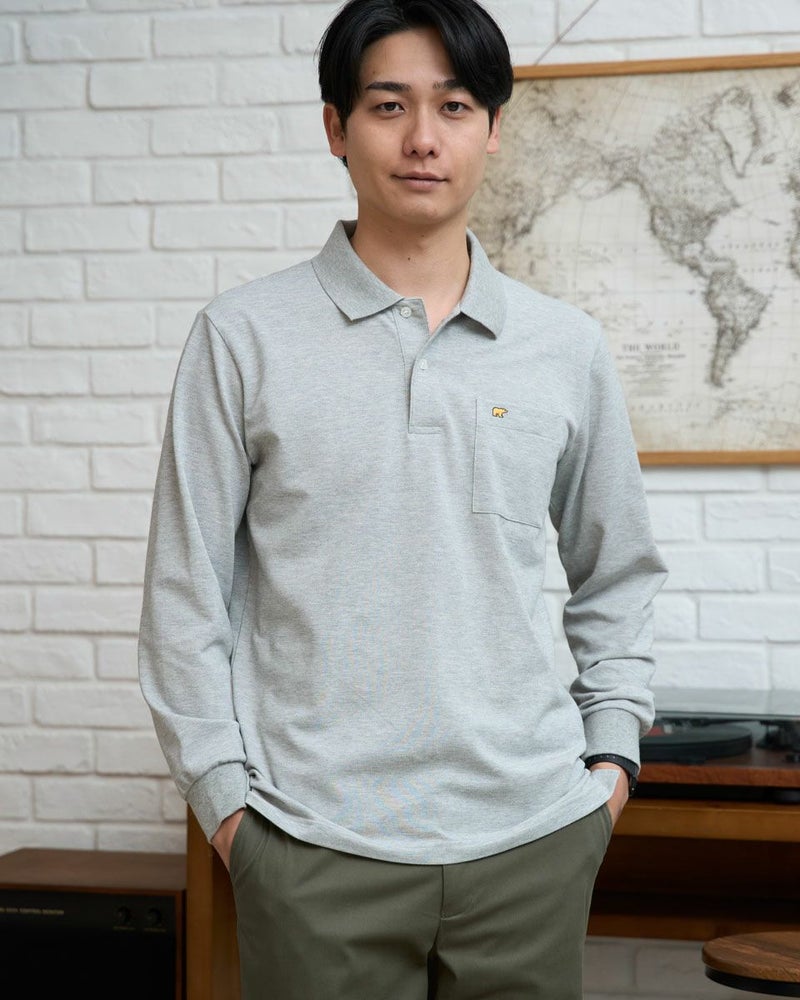 GB長袖ポロシャツ