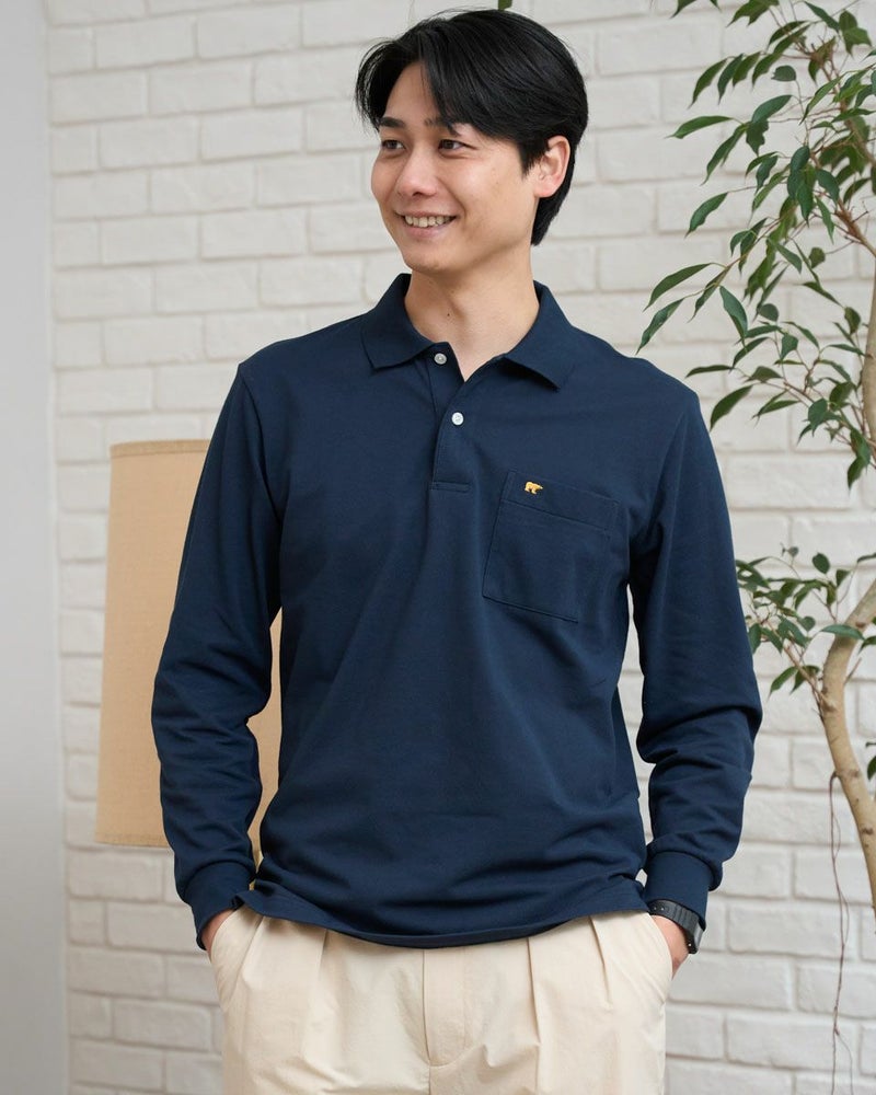 GB長袖ポロシャツ