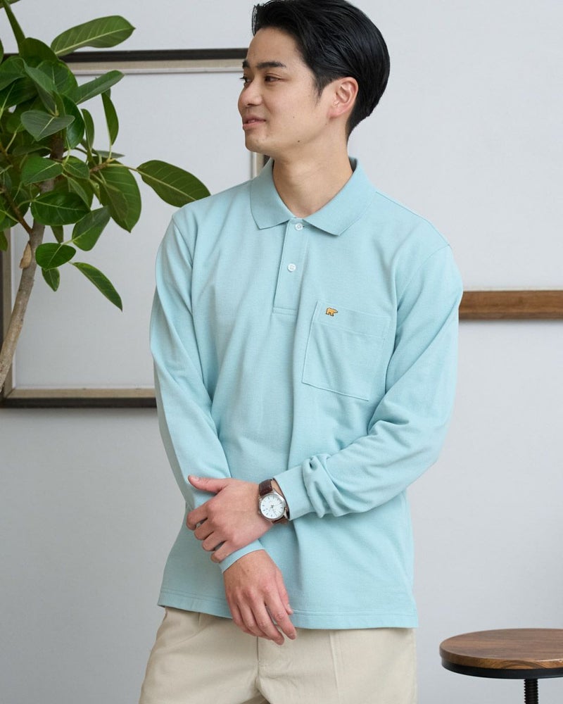 GB長袖ポロシャツ