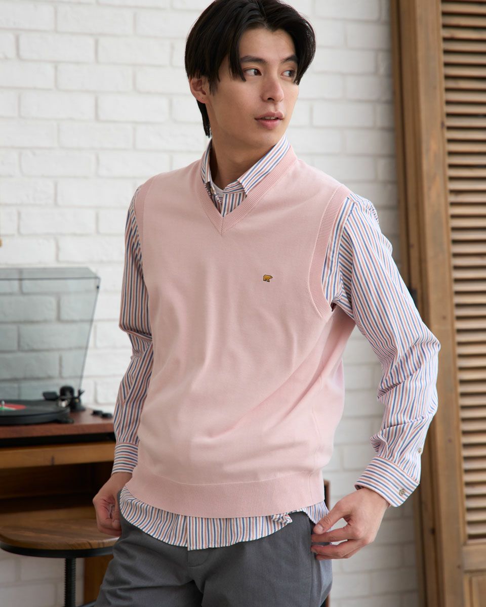 Ｖネックニットベスト