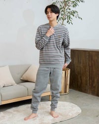 シャギーヘンリーネックパジャマ