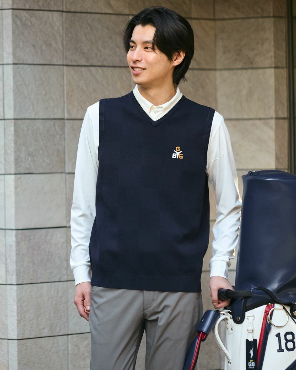 GB GOLFSPIKE ニットベスト | ゴールデンベアストア