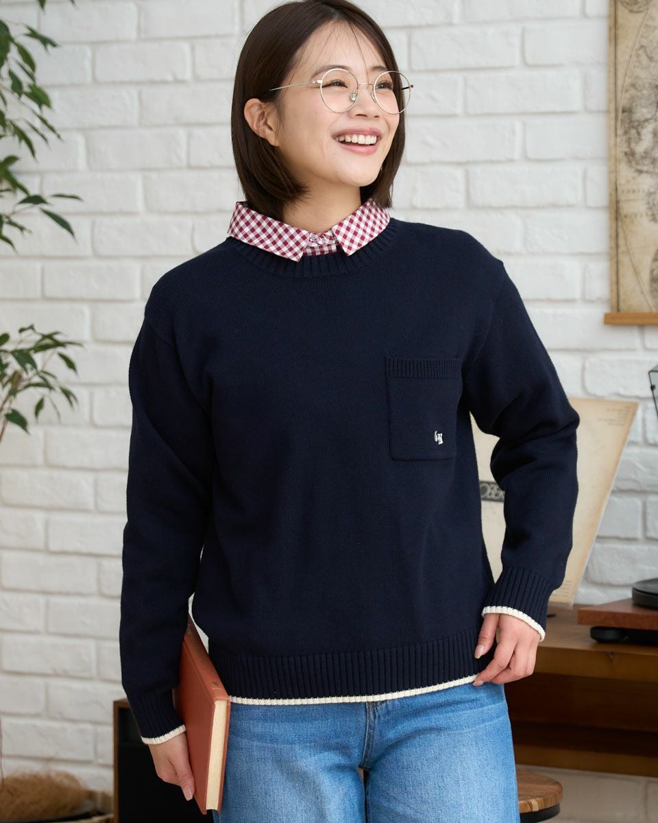 CPG GOLF 羊刺繍セーター 定価59400円 CPG GOLF 【期間限定】 CPG GOLF BIGロゴセーター メンズ ゴルフウェア