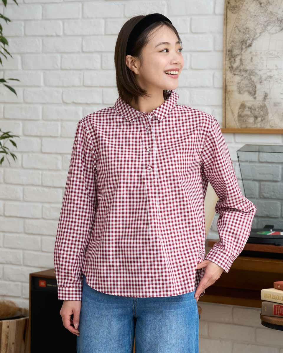 Golden Bearギンガムチェックブラウス | ゴールデンベアストア