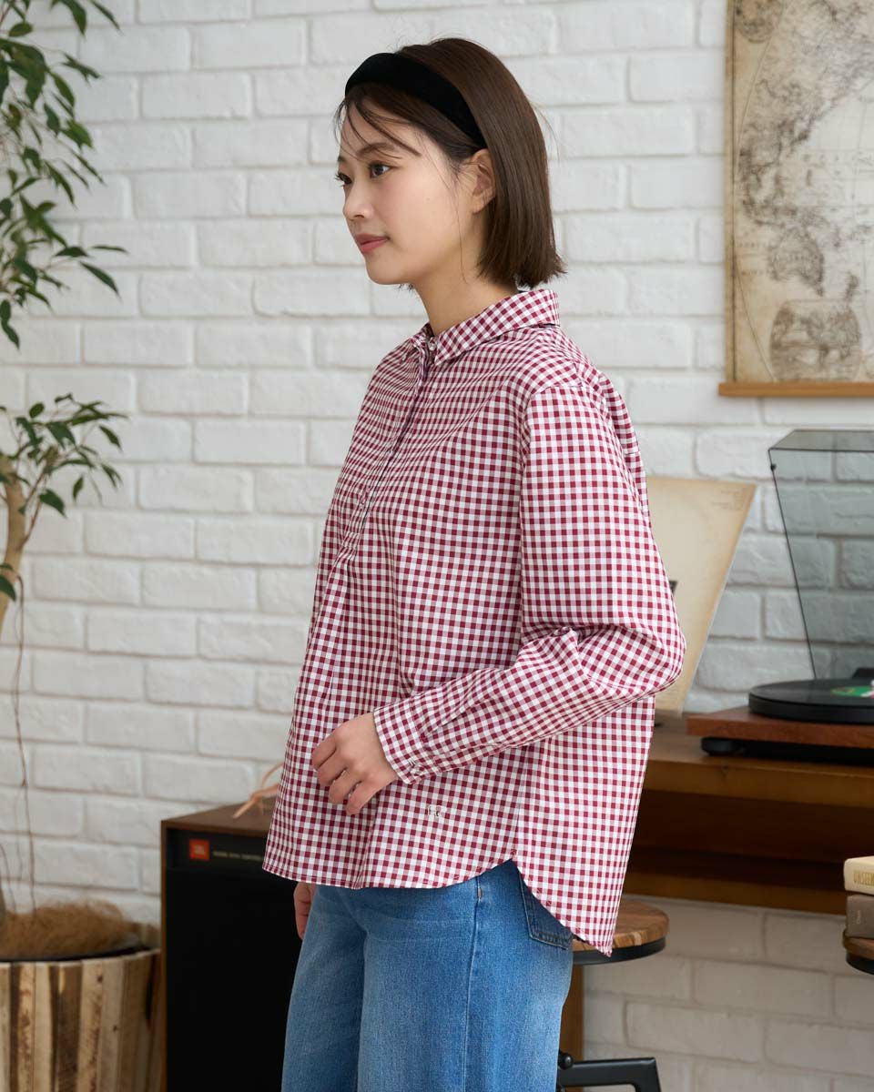 Golden Bearギンガムチェックブラウス | ゴールデンベアストア