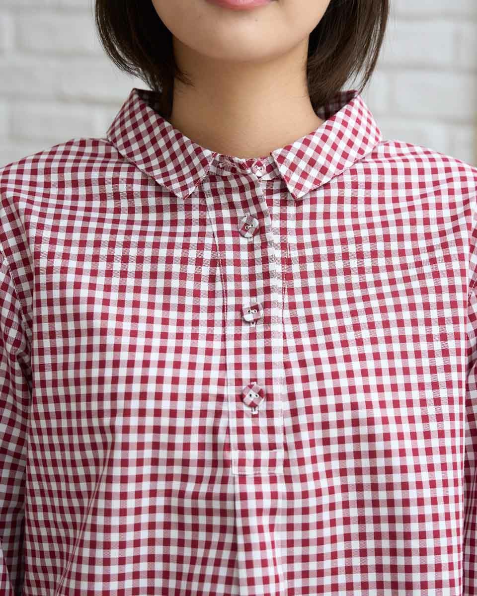 Golden Bearギンガムチェックブラウス | ゴールデンベアストア