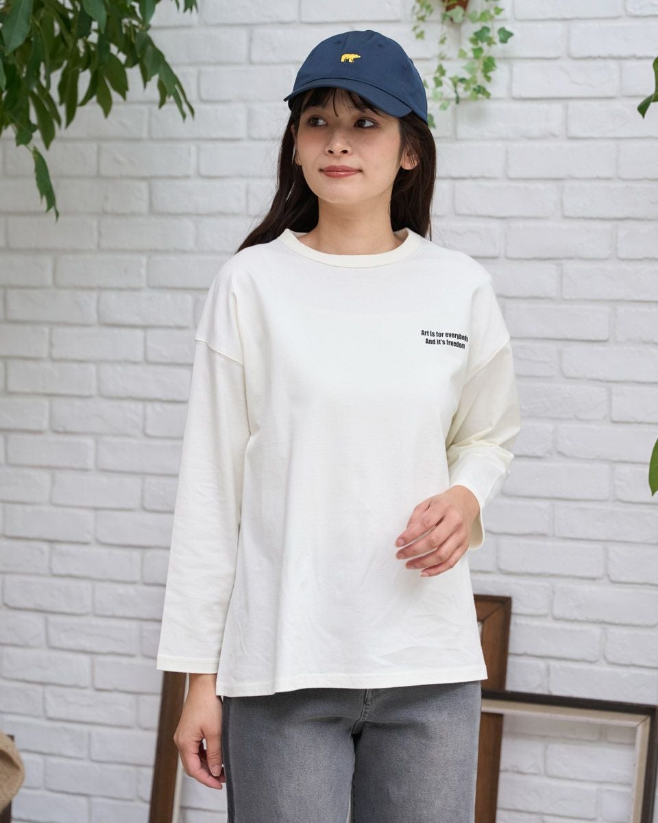Golden Bearオーガニックコットン長袖Tシャツ | ゴールデンベアストア