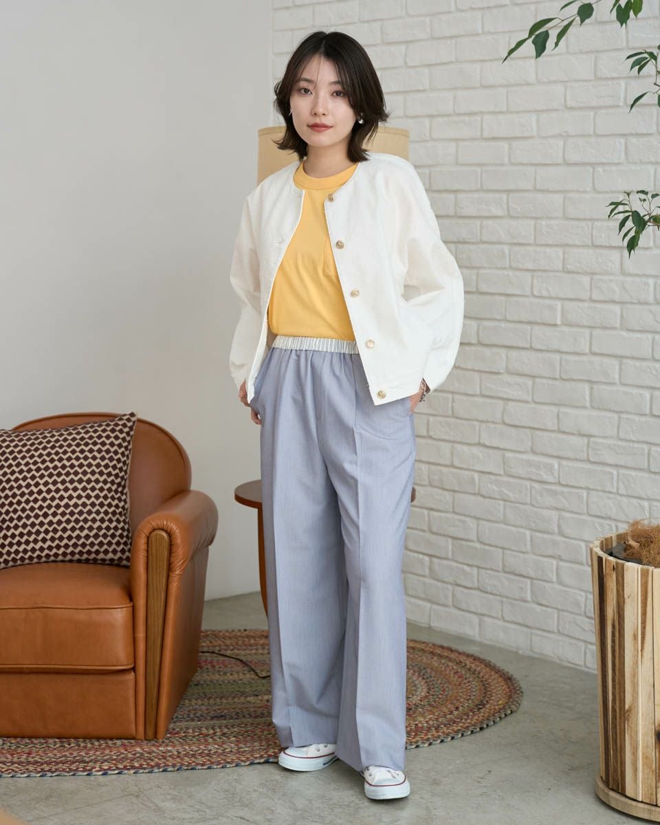 White Labelストレートストレッチパンツ | ゴールデンベアストア