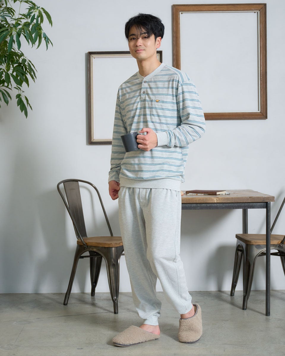 Home Wearカノコジャカードチェックパジャマ | ゴールデンベアストア