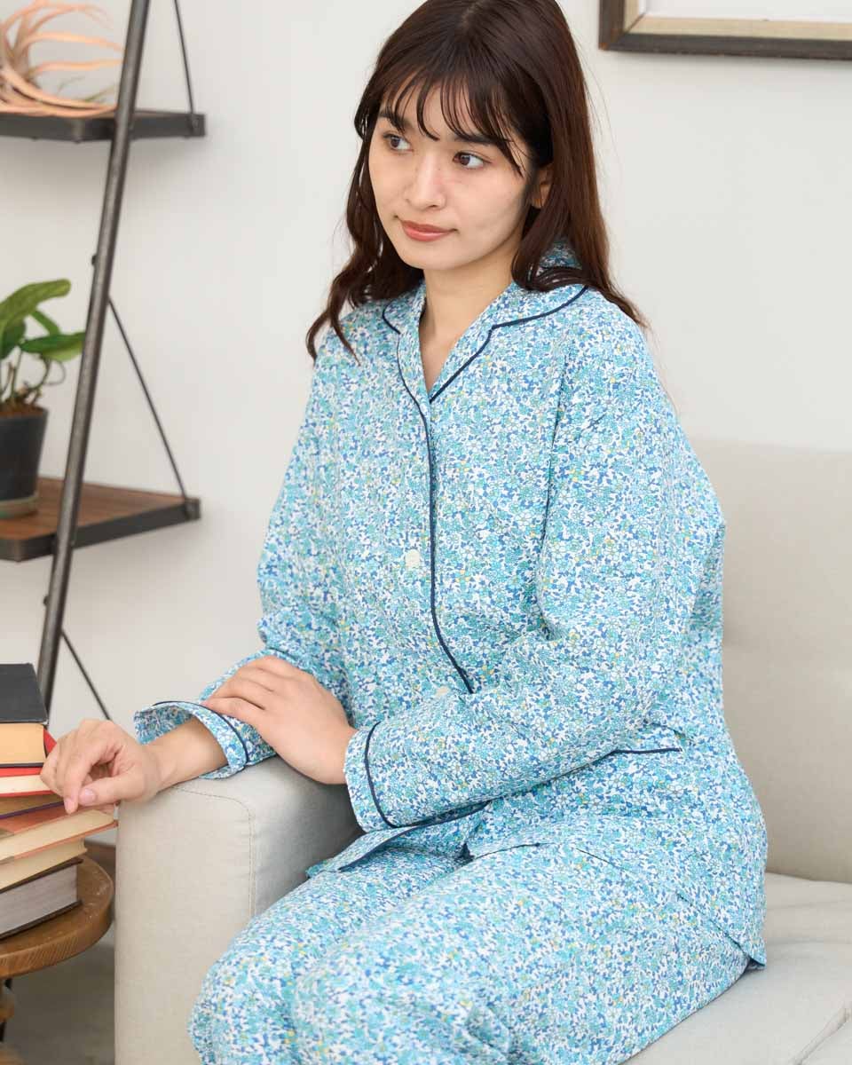 リップルプリントパジャマ