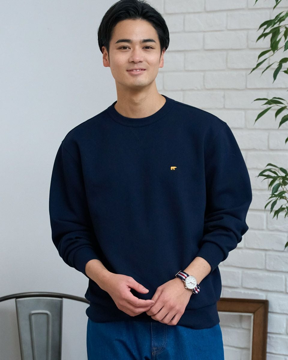 クルーネックスウェット