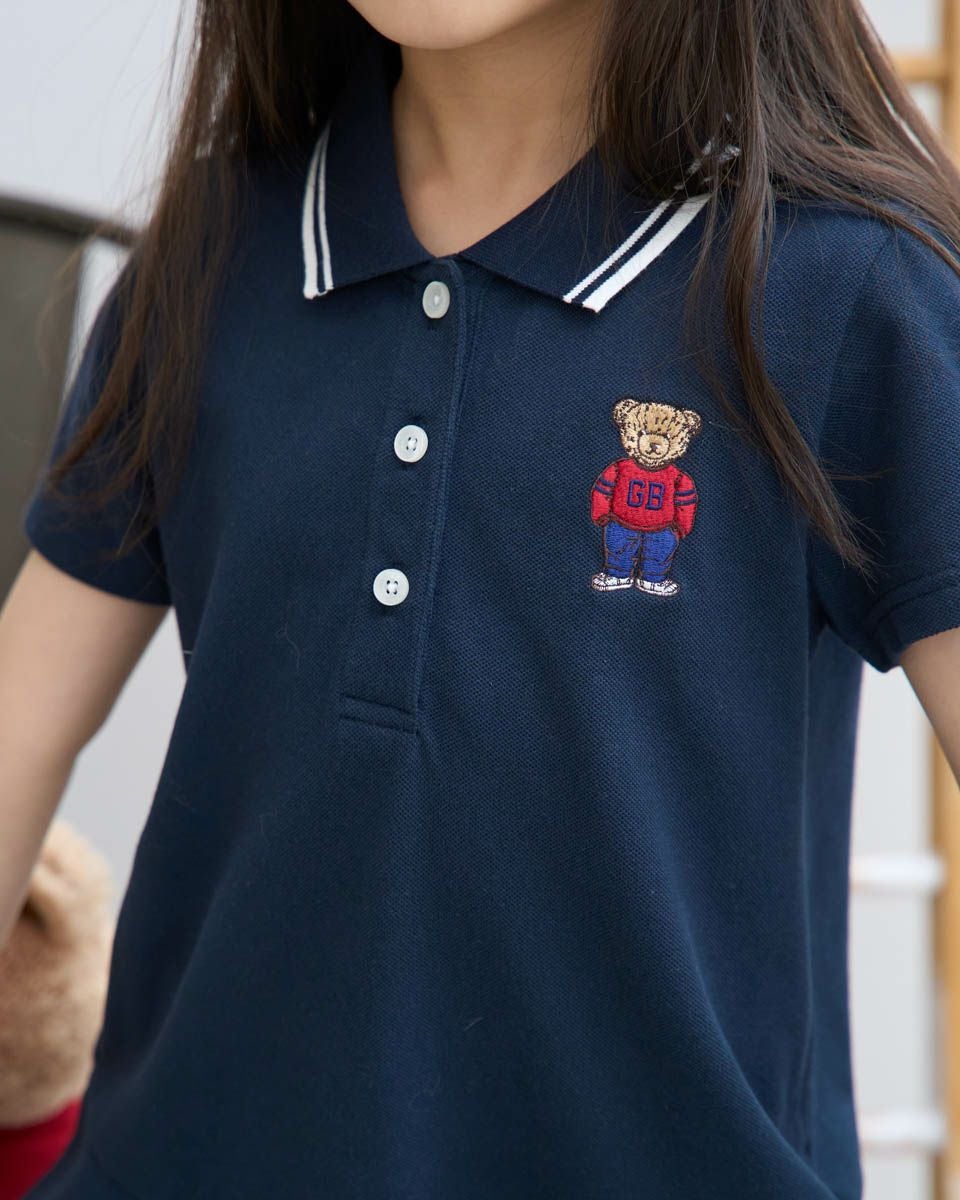 みっちゃん様ご専用、フランコフェラーロ ワンピース&amp;ポロシャツ GIRLSJACKベアポロシャツワンピース | ゴールデンベアストア