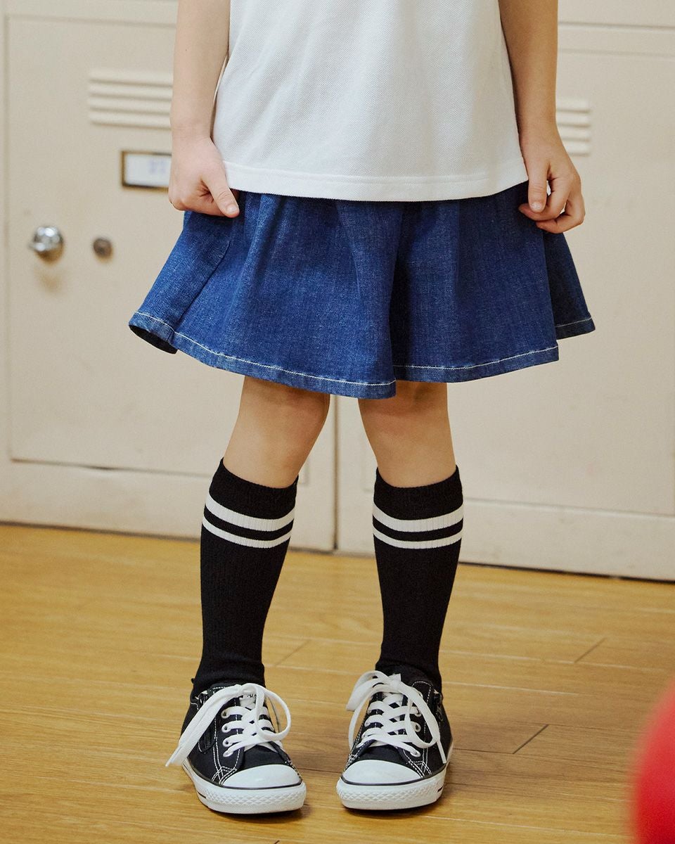 GIRLSデニムキュロット | ゴールデンベアストア