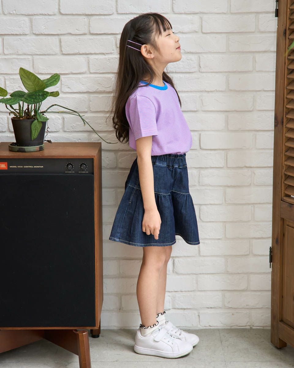 GIRLSデニムキュロット | ゴールデンベアストア