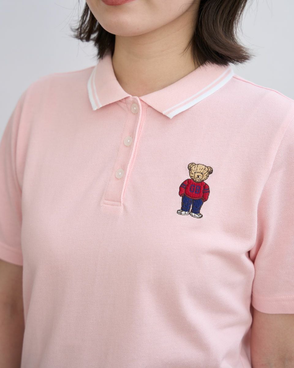 極美品 XL ブルネロクチネリ ワンポイント ポロシャツ ピンク イタリア製 Golden BearJACKベアポロシャツ | ゴールデンベアストア