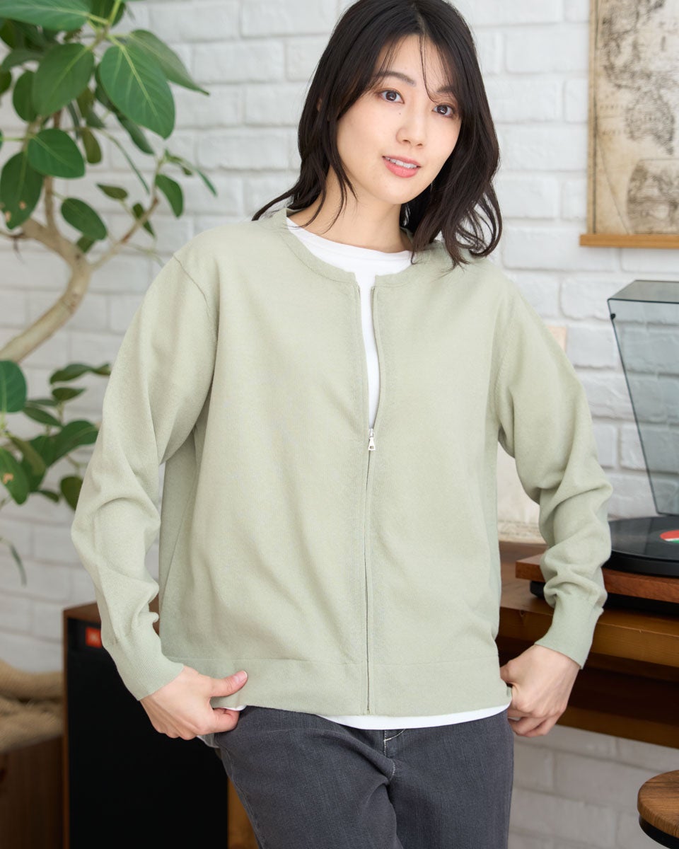 GoldenBear ゴールデンベア ZIPカーディガン