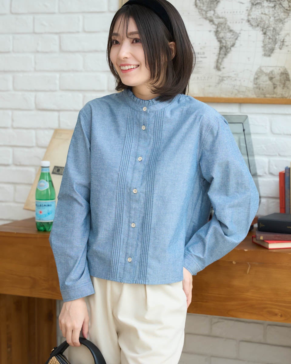 QUEEN SIZEシャンブレーシャツ | ゴールデンベアストア