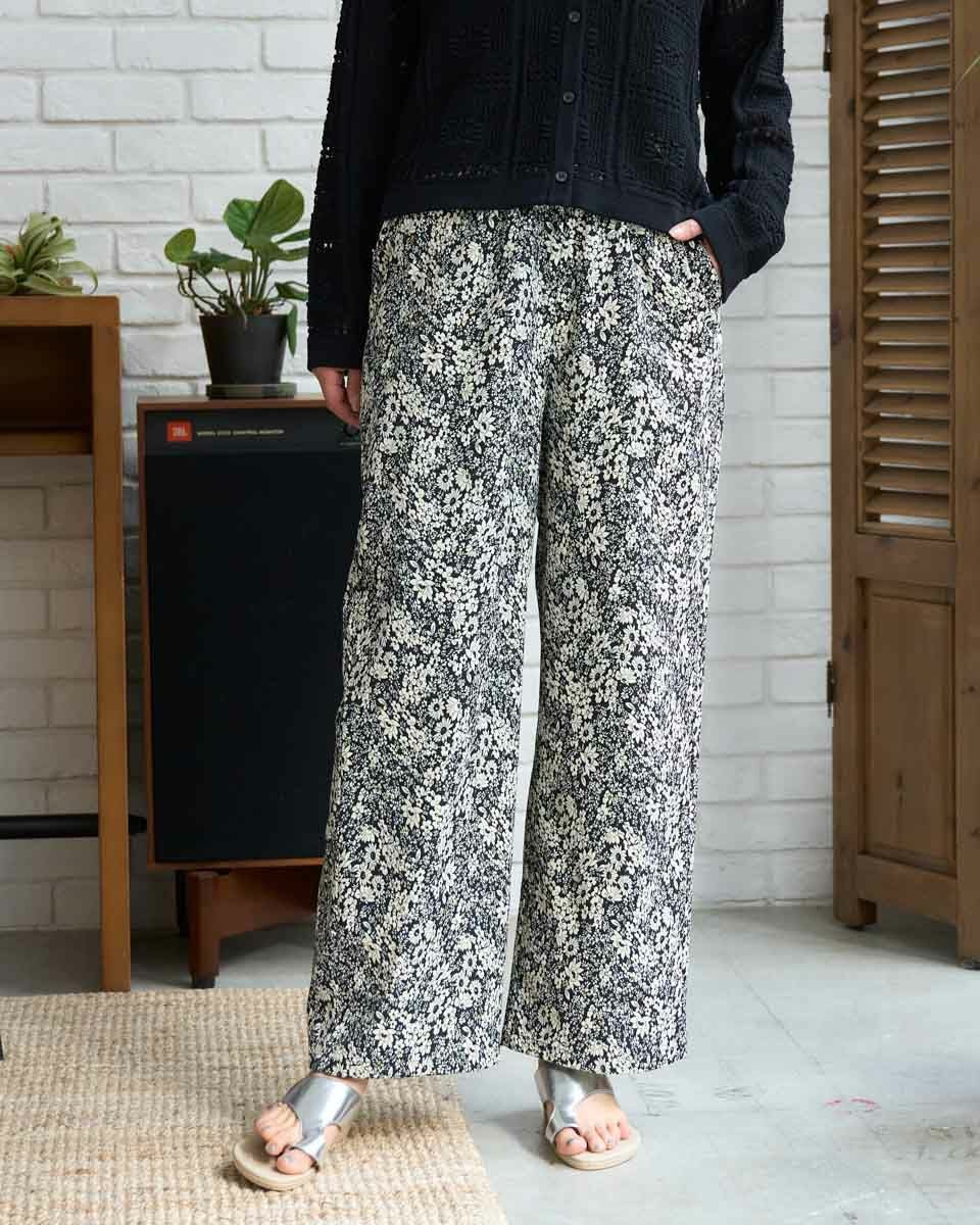 Golden Bearプリントセミワイドパンツ | ゴールデンベアストア