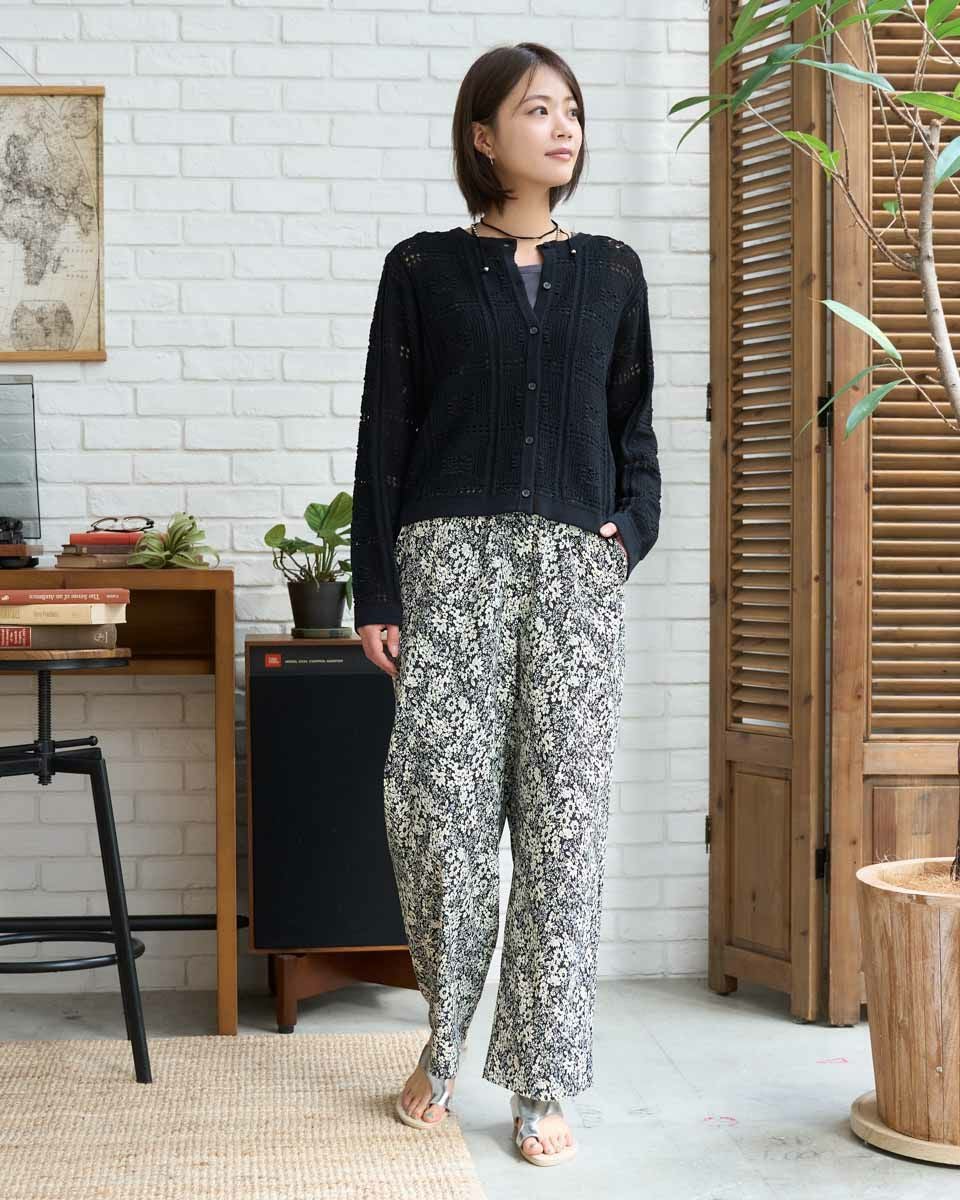 Golden Bearプリントセミワイドパンツ | ゴールデンベアストア