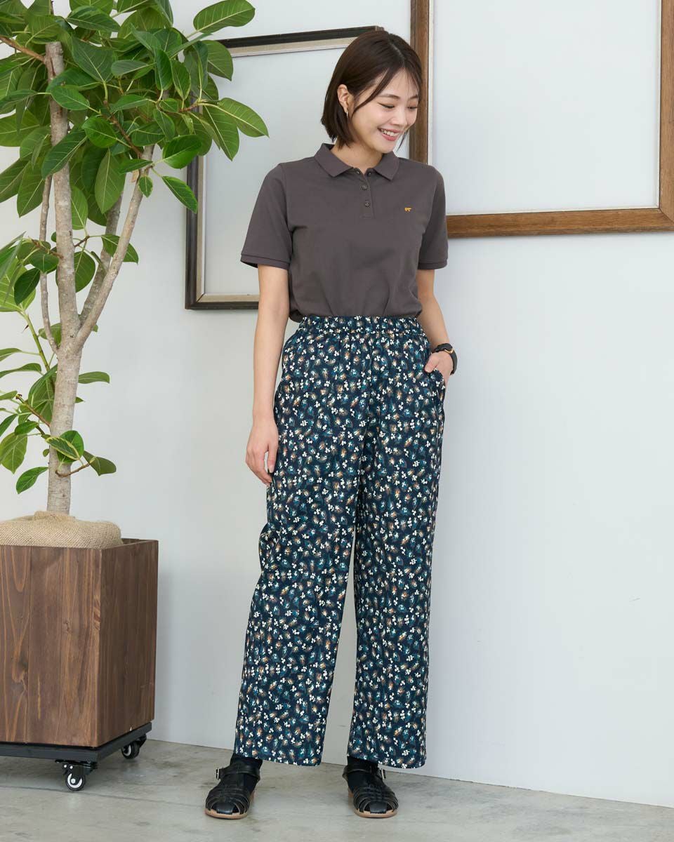 Golden Bearプリントセミワイドパンツ | ゴールデンベアストア