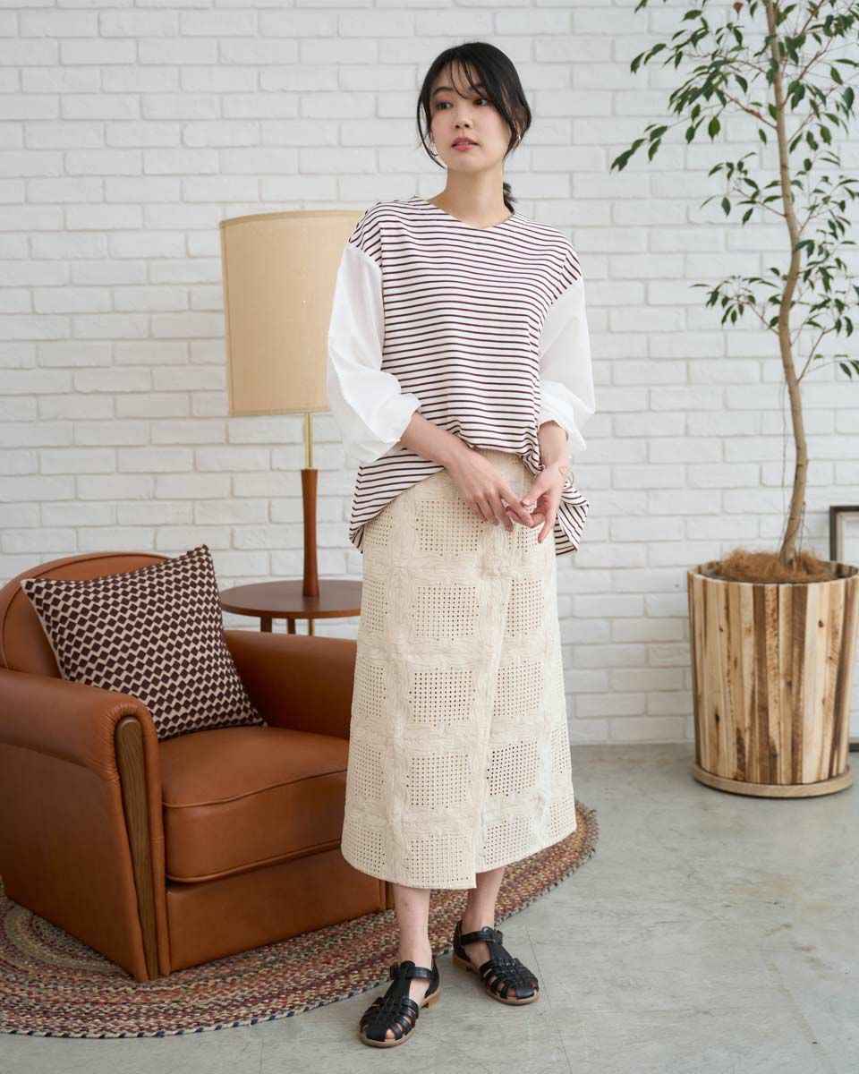 ハイク　新品　ワッフルカットソー HYKE - HYKEワッフルカットソーomの通販 by GIRLS MARKET｜ハイクなら