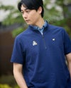 GB GOLF SPIKEハーフZIPモックネック