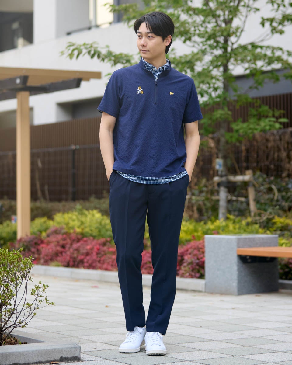 GB GOLFSPIKEハーフZIPモックネック | ゴールデンベアストア