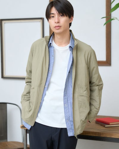 ZIPブルゾン