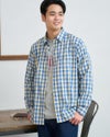 チェックシャツ