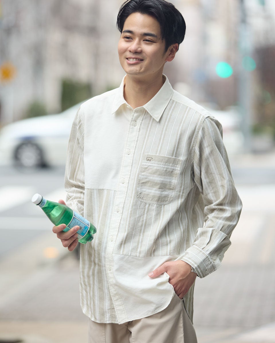 ストライプシャツ