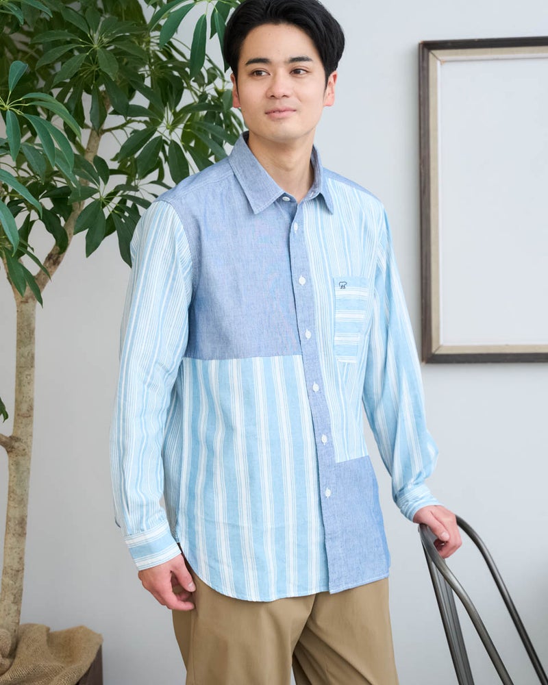 ストライプシャツ