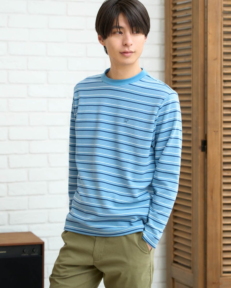 ボーダー長袖Tシャツ