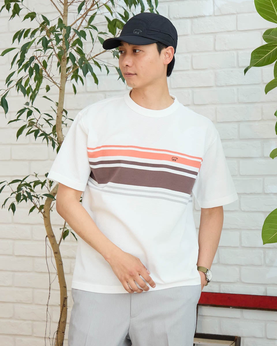  Golden Bear　ゴールデンベア　ボーダーTシャツ