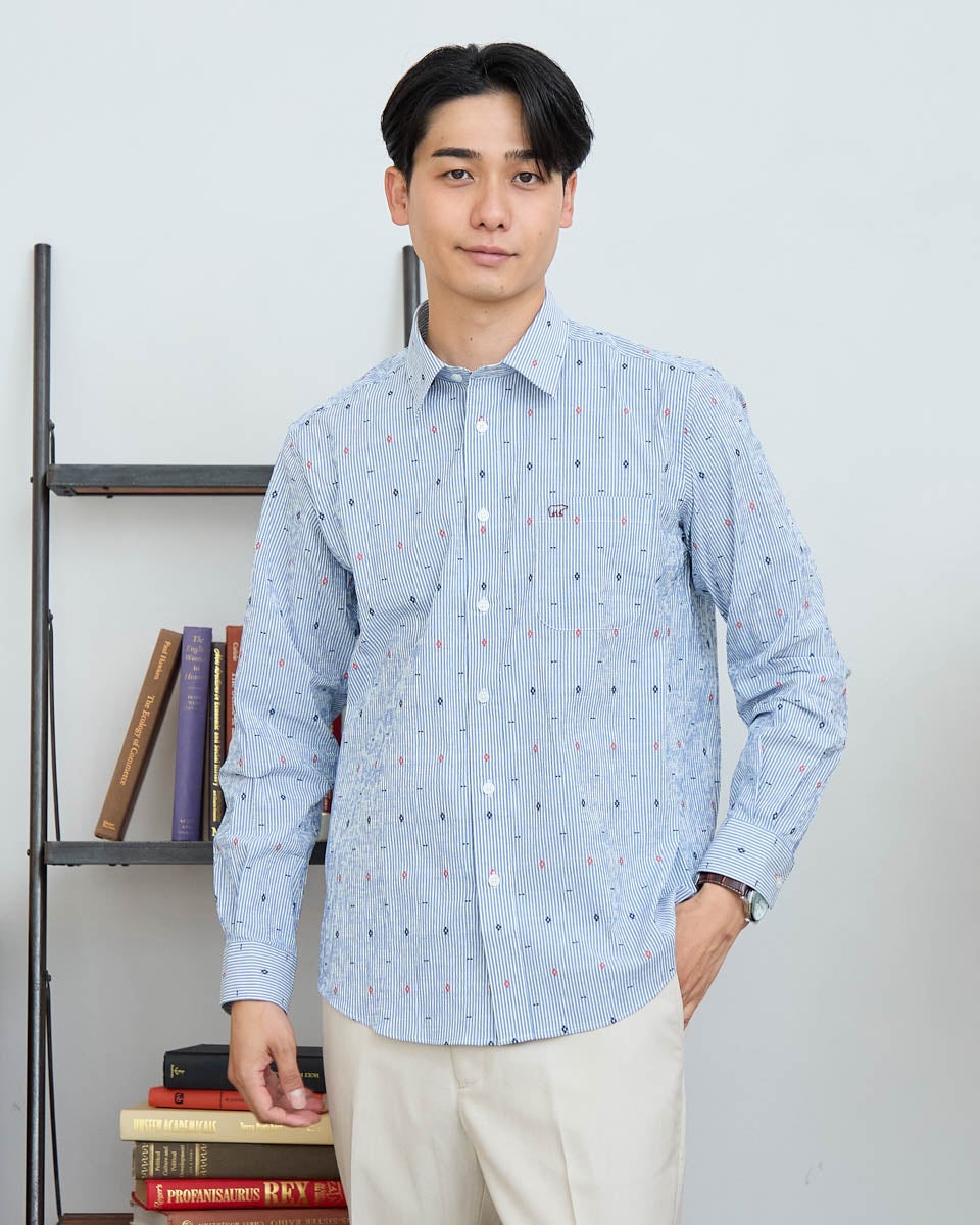 ゴールデングース　サザビーリーグ　ピンストライプ　カジュアルシャツ Golden Goose ピンストライプ シャツ | グリーン | FARFETCH JP