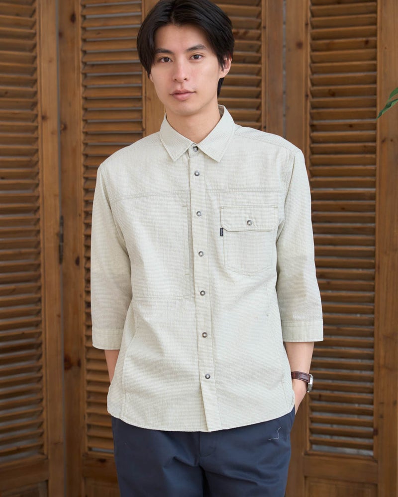 Golden Bear七分袖シャツアウター