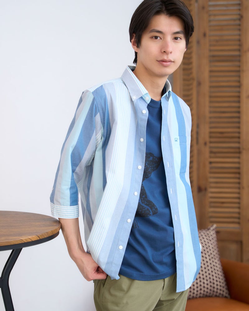  Golden Bear七分袖シャツ