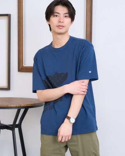  Golden BearベアプリントTシャツ