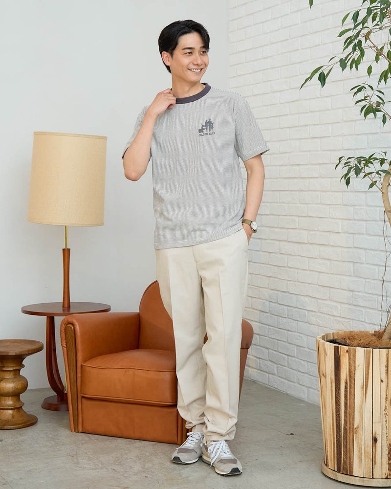 Golden Bearゴールデンベア　ストレッチスリムスラックス