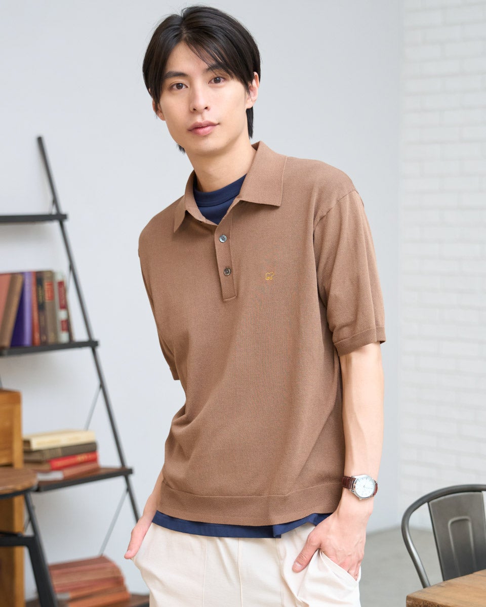 Golden Bear　ゴールデンベア　Jack Nicklausニットポロシャツ