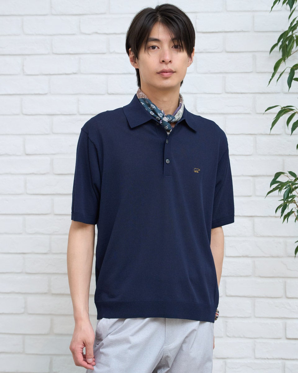 Jack 美品 ポロシャツ life night 19ss dairiku Nicklausニットポロシャツ ゴールデンベアストア | トップス