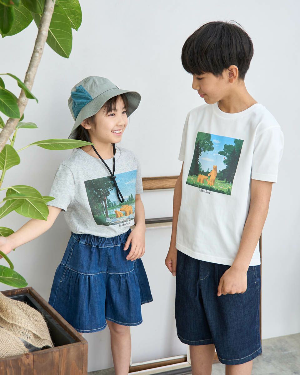 NEIGHBORHOOD キッズ Tシャツ 2枚セット BOYS＆GIRLS母の日Tシャツ/木内 達朗コラボレーション | ゴールデン