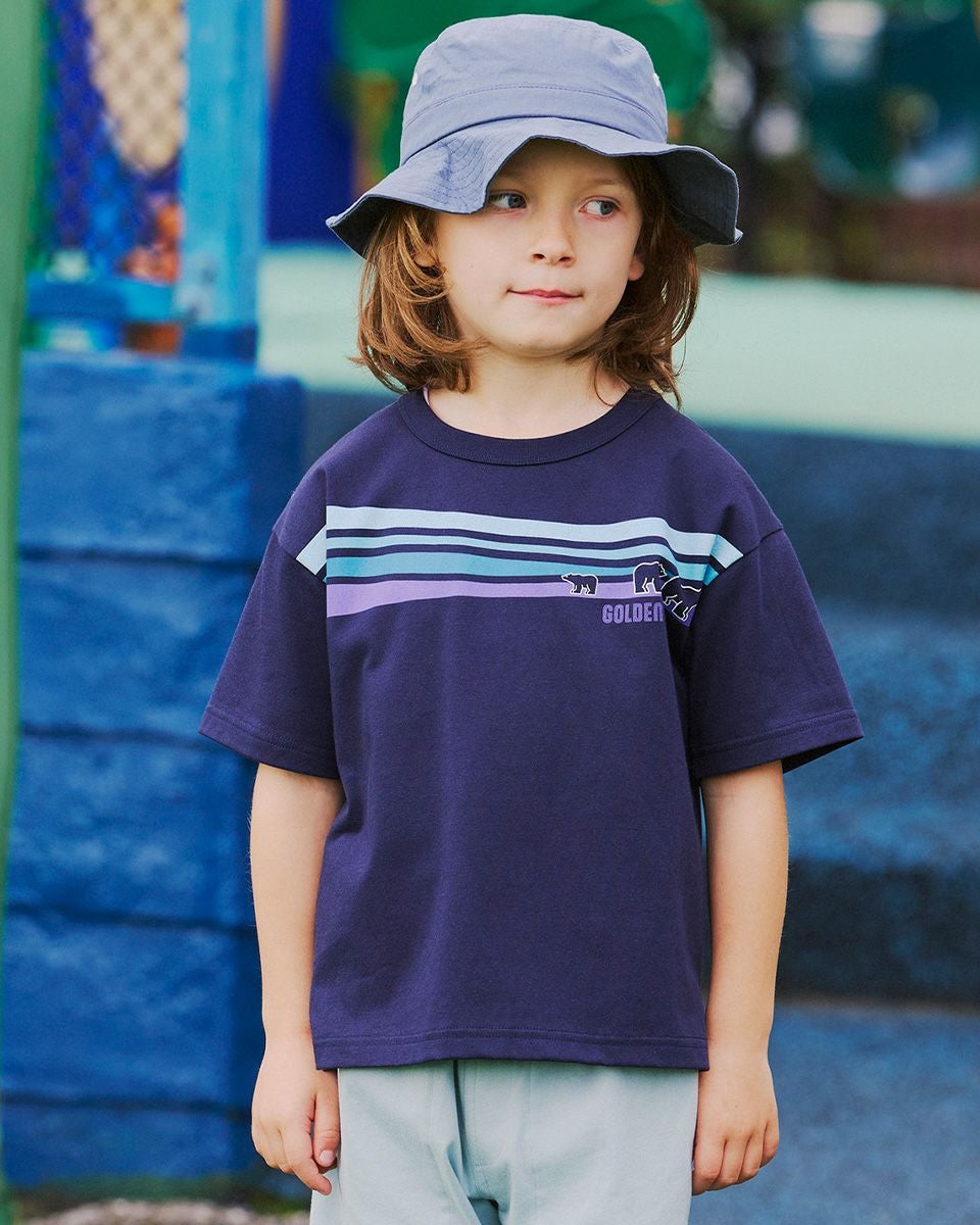 Golden Bear ゴールデンベア GB天竺ベアグラフィックTシャツ