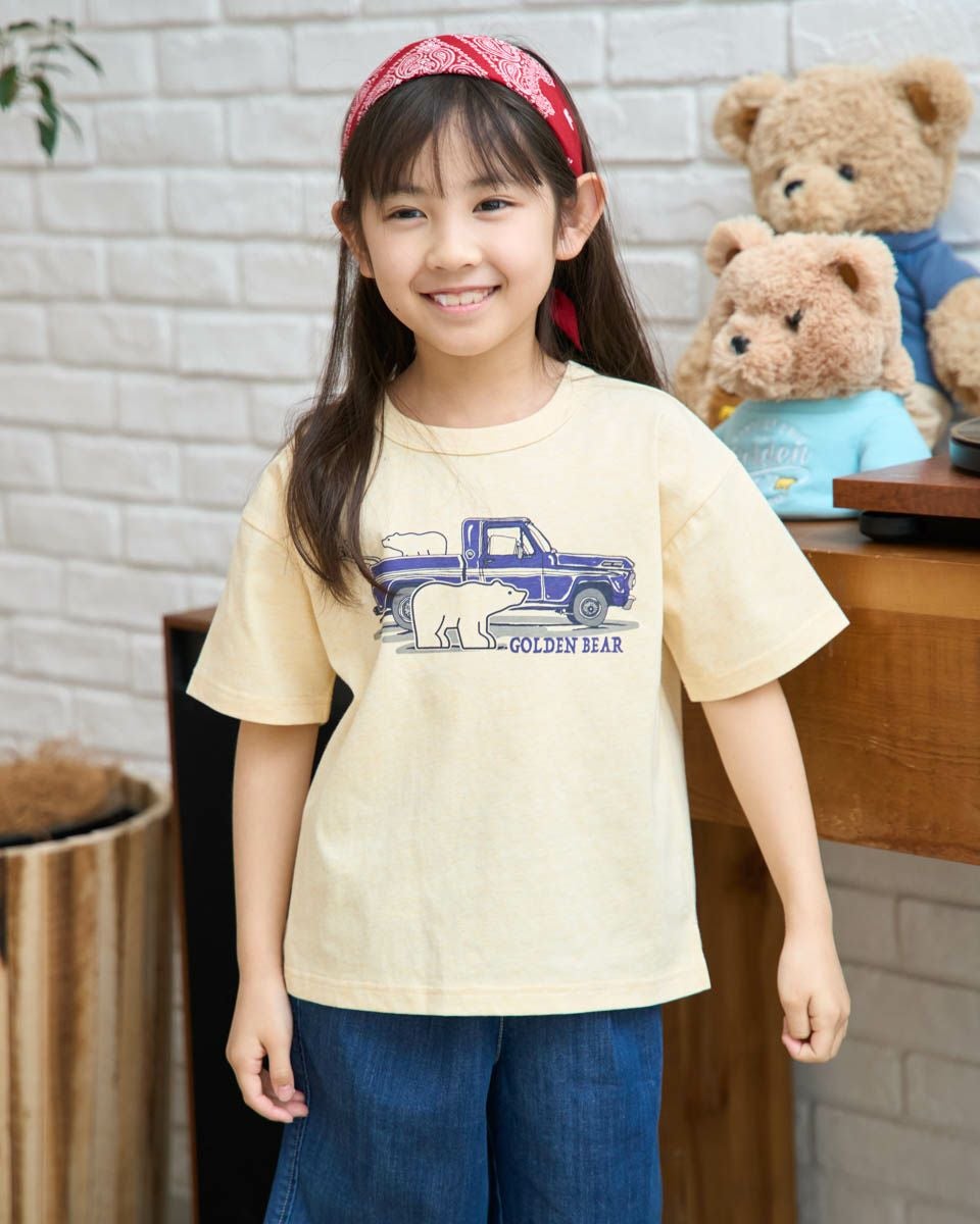 BOYS＆GIRLSGB天竺ベアグラフィックTシャツ | ゴールデンベアストア