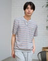 Golden Bear　ゴールデンベア　 Home Wear鹿の子ボーダー柄パジャマ